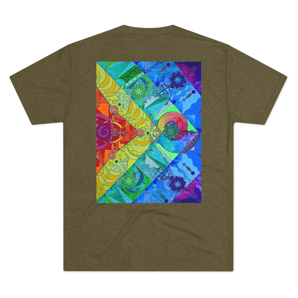 Expansion Pleiadian Lightwork Model - Men's Tri-Blend Crew Tee