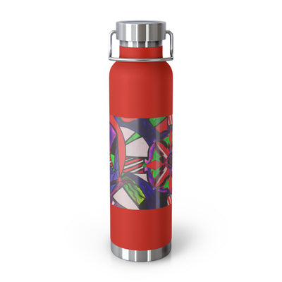 Warding Grid - Copper Vacuum Insulated Bottle, 22oz