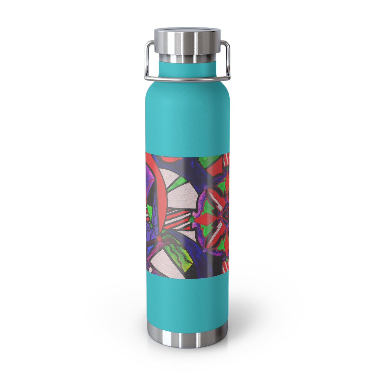 Warding Grid - Copper Vacuum Insulated Bottle, 22oz