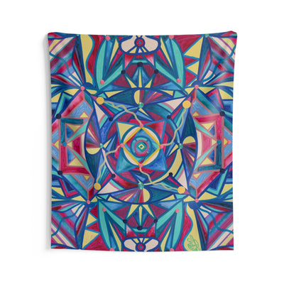 Betterment Grid - Indoor Wall Tapestries