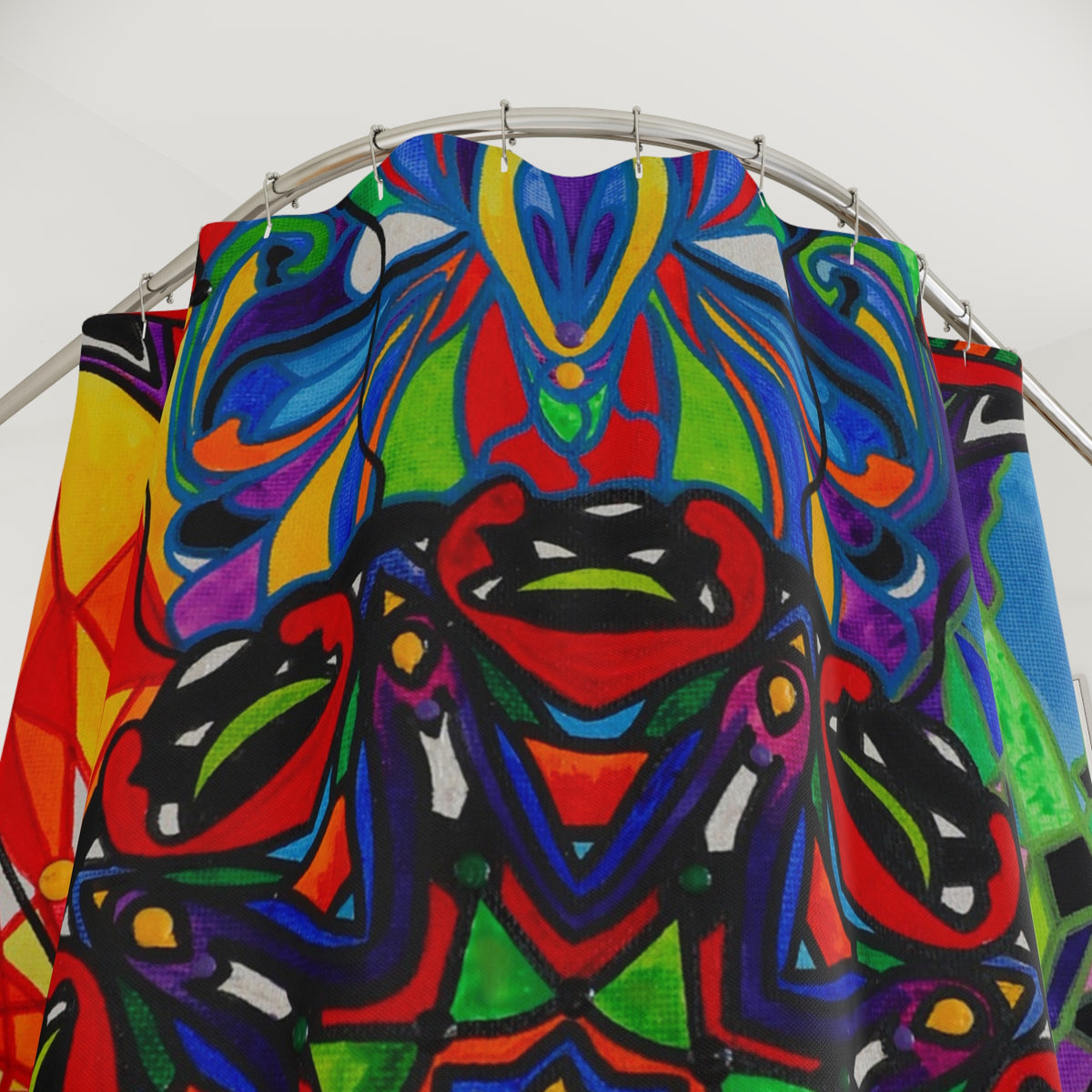 Healthy Polarity - Shower Curtains