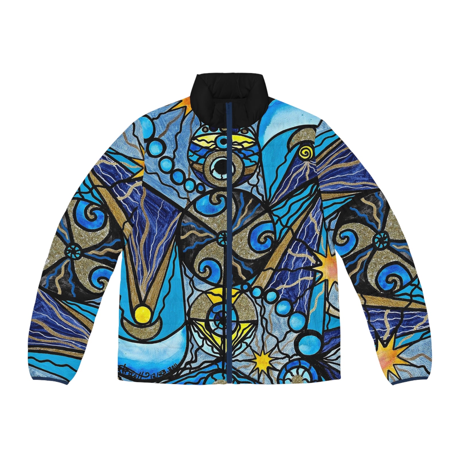 Sirius - Men's Puffer Jacket (AOP)