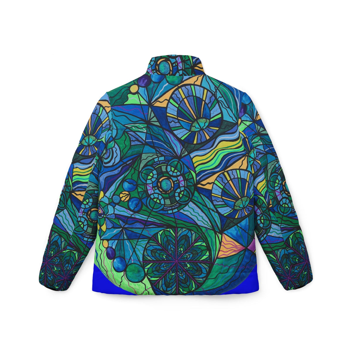 Arcturian Immunity Grid - Women’s Puffer Jacket (AOP)