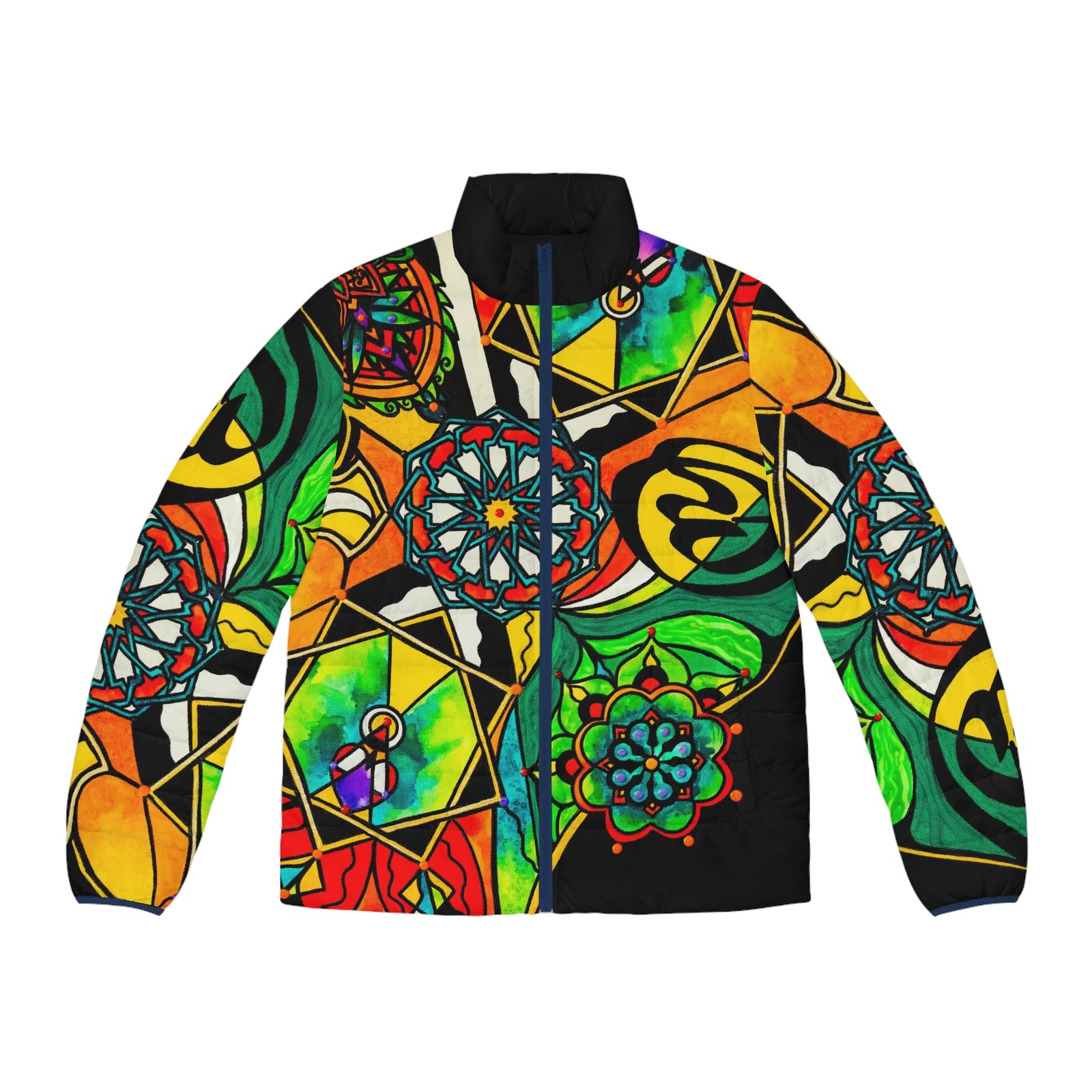 Muhammad Consciousness - Men's Puffer Jacket (AOP)