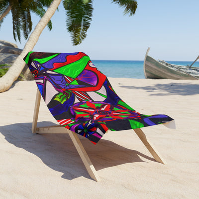 Warding Grid - Beach Towel