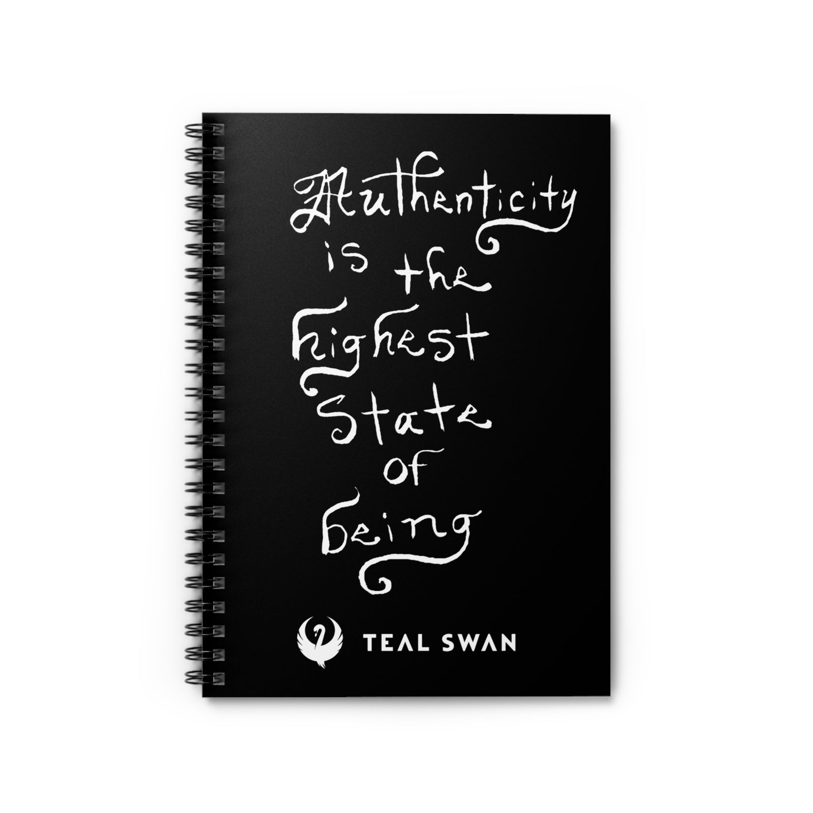 Authenticity Is Quote - Spiral Notebook