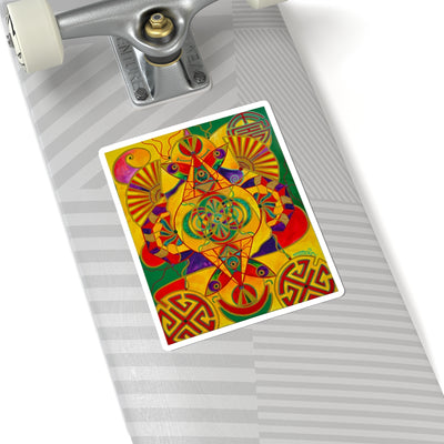 Hotei Consciousness - Square Stickers