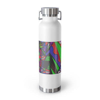 Warding Grid - Copper Vacuum Insulated Bottle, 22oz