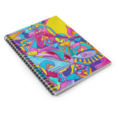 Cessation Lightwork Model - Spiral Notebook - Ruled Line
