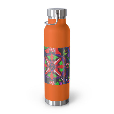 Warding Grid - Copper Vacuum Insulated Bottle, 22oz