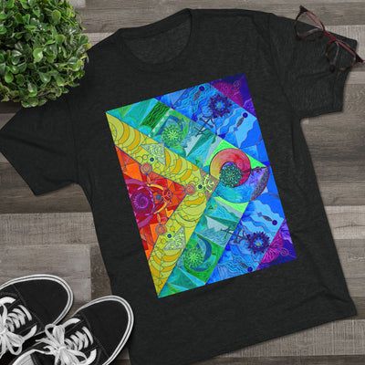 Expansion Pleiadian Lightwork Model - Men's Tri-Blend Crew Tee