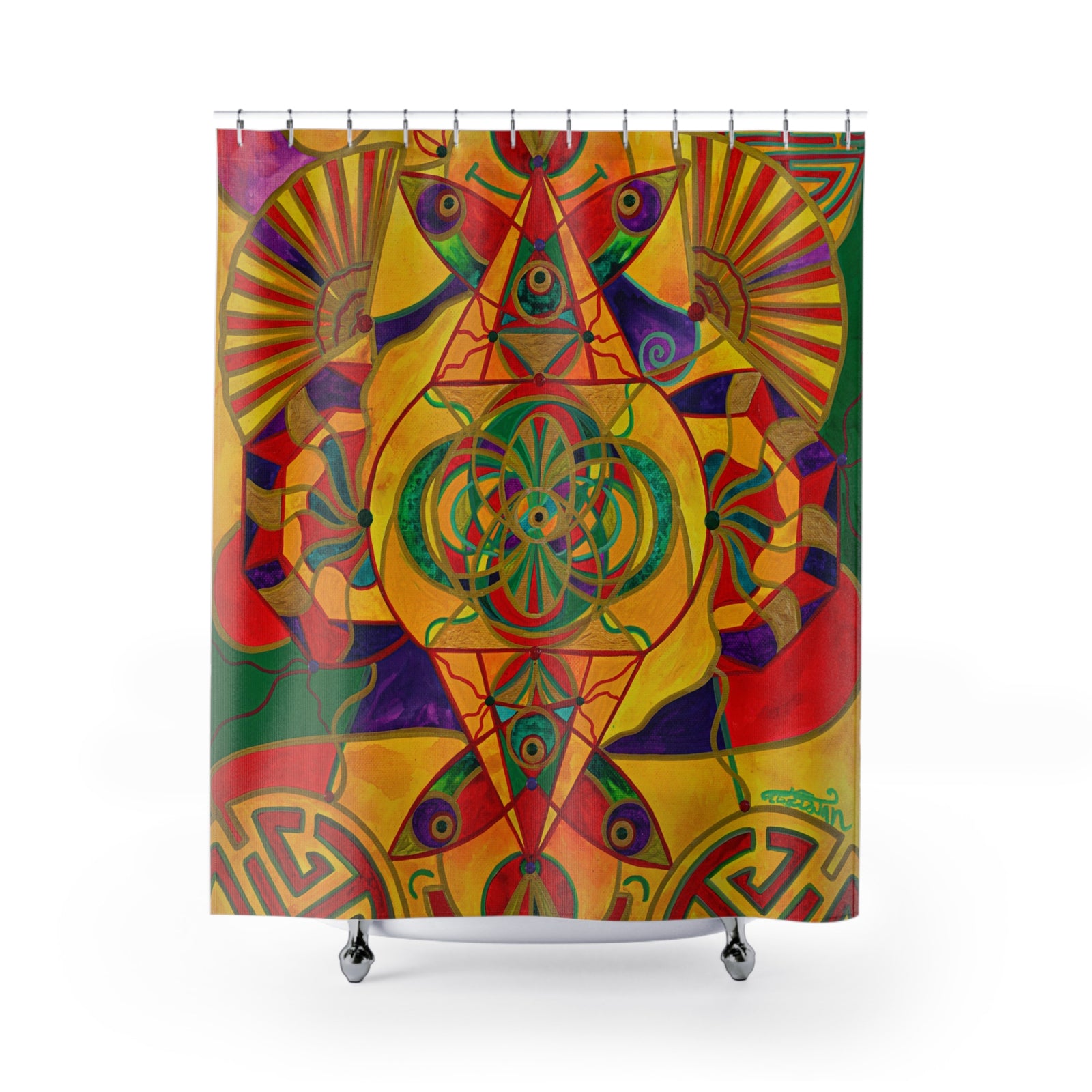 Hotei Consciousness - Shower Curtains
