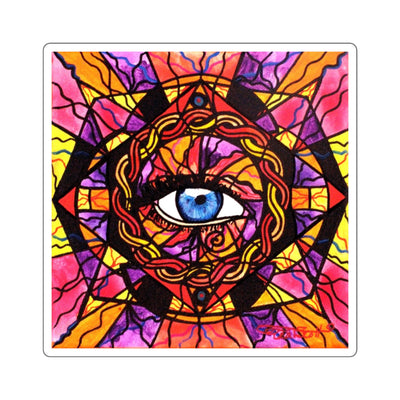 Confident Self Expression - Square Stickers