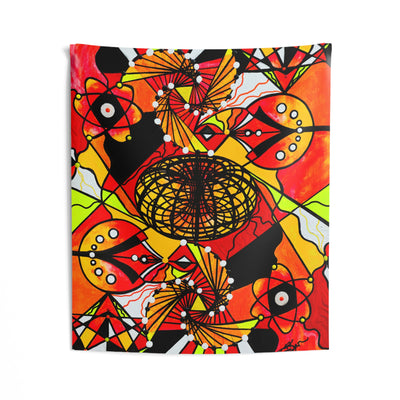 The Energy Builder - Indoor Wall Tapestry