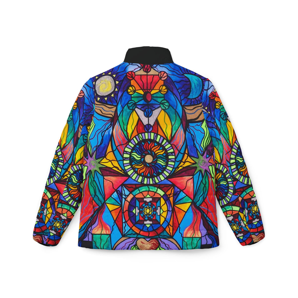 Spiritual Guide - Women’s Puffer Jacket (AOP)