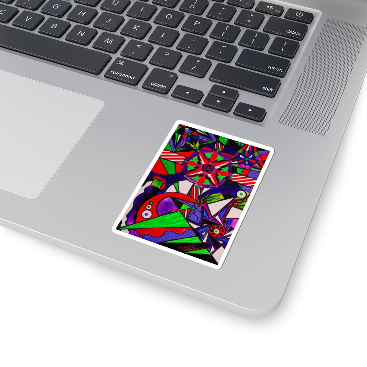 Warding Grid - Kiss-Cut Square Stickers