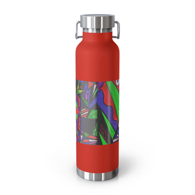 Warding Grid - Copper Vacuum Insulated Bottle, 22oz