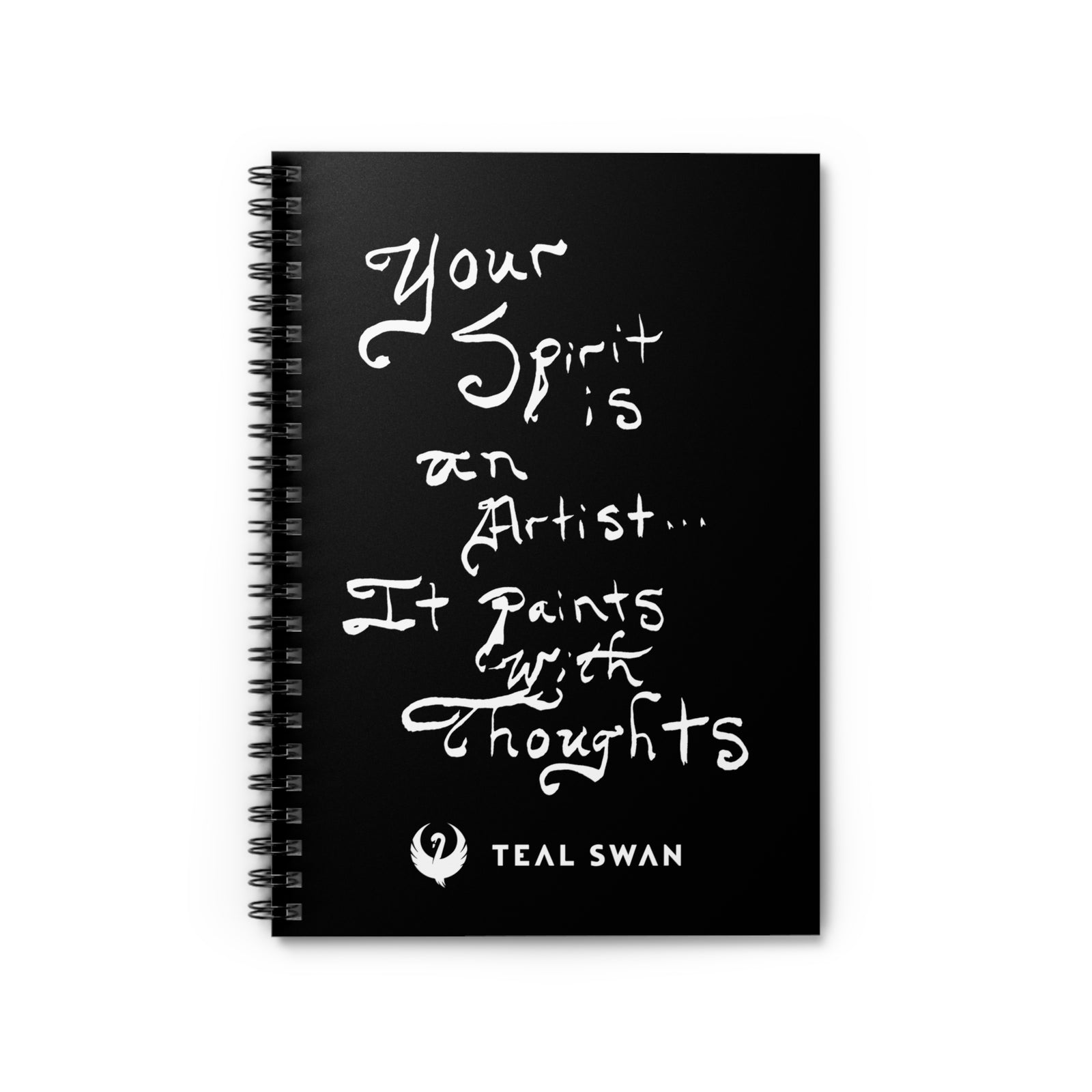 Spirit Is Quote - Spiral Notebook