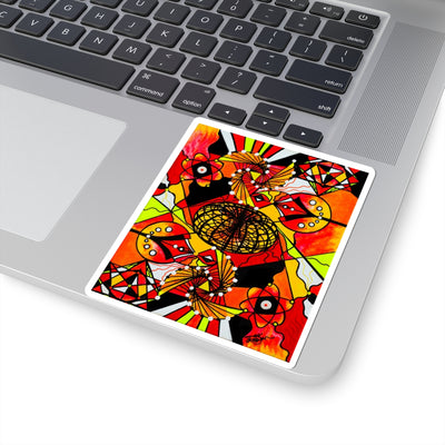 The Energy Builder - Square Stickers
