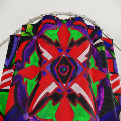 Warding Grid - Shower Curtains