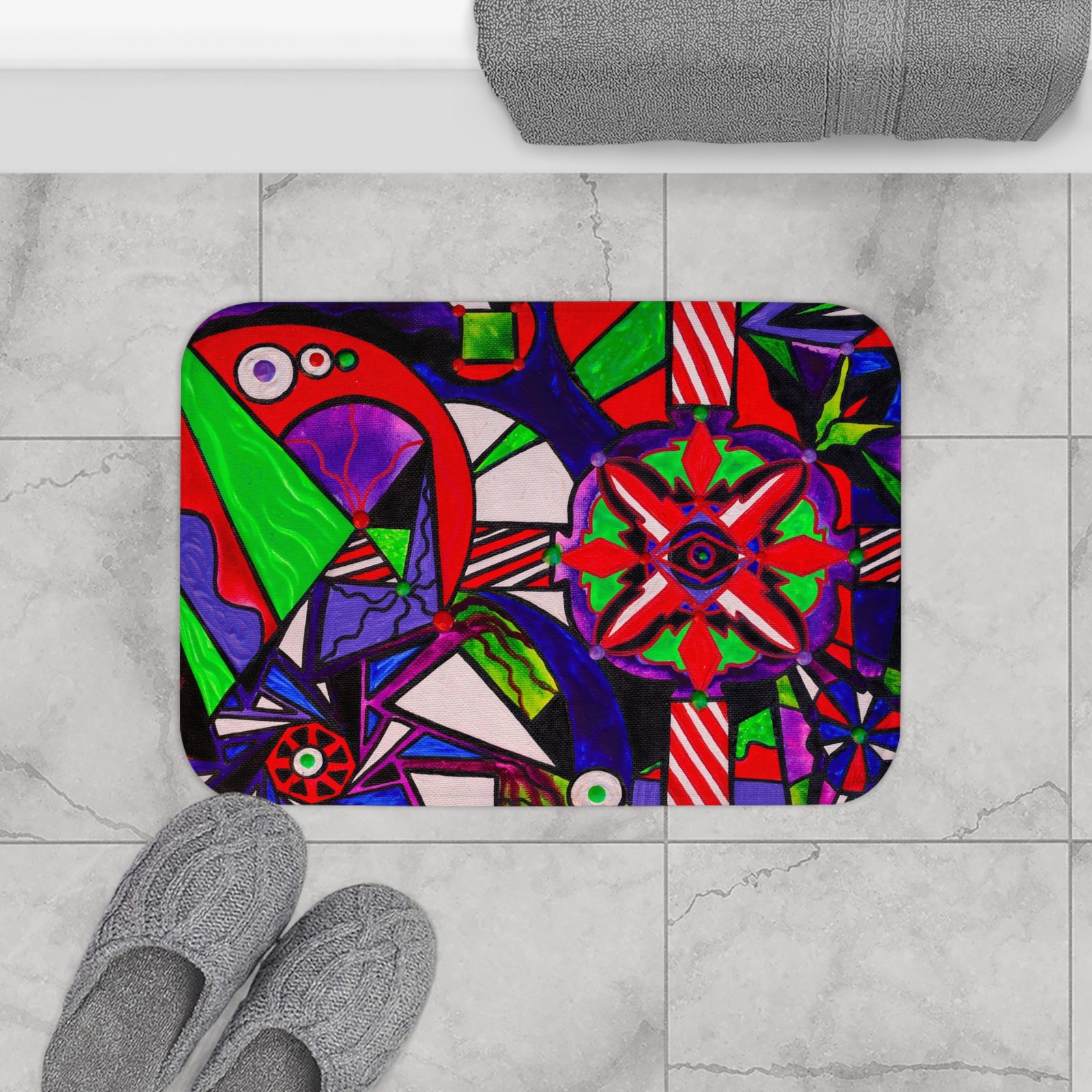 Warding Grid - Bath Mat