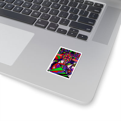 Warding Grid - Kiss-Cut Square Stickers