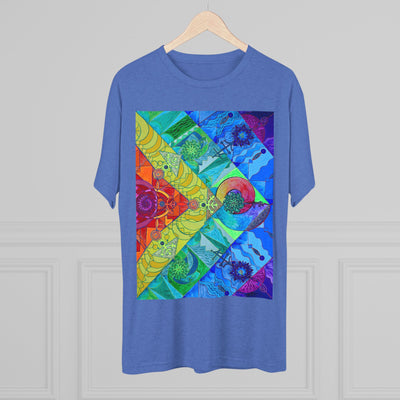 Expansion Pleiadian Lightwork Model - Men's Tri-Blend Crew Tee