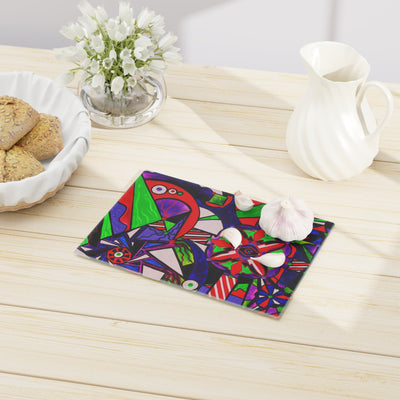 Warding Grid - Cutting Board