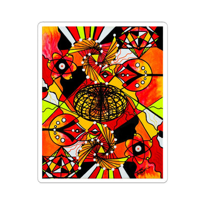 The Energy Builder - Square Stickers