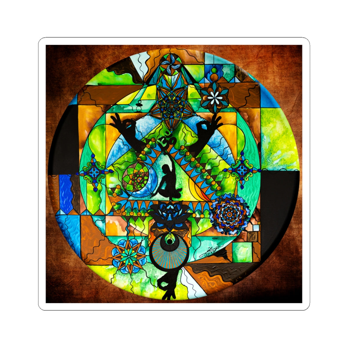 Stability Aid - Square Stickers