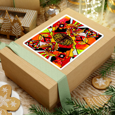 The Energy Builder - Square Stickers