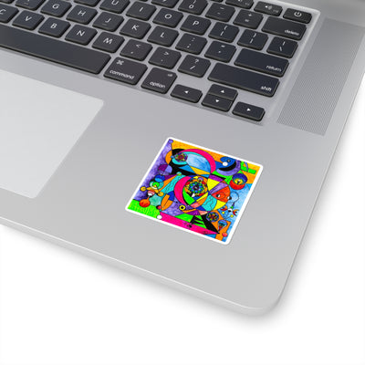 The Power Lattice - Square Stickers