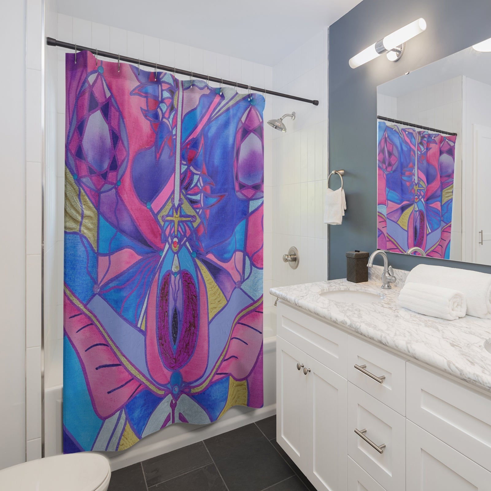 Lady Portia - Shower Curtains