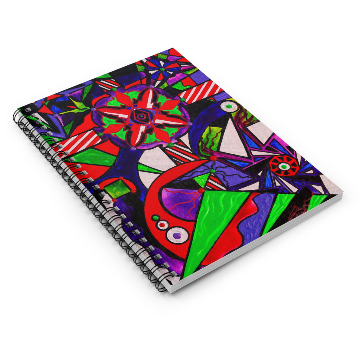 Warding Grid - Spiral Notebook - Ruled Line
