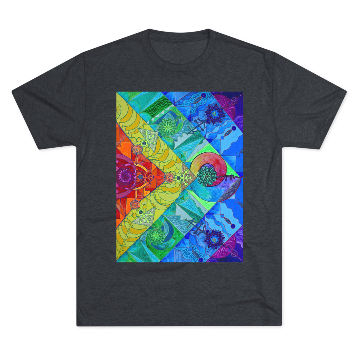 Expansion Pleiadian Lightwork Model - Men's Tri-Blend Crew Tee