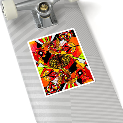 The Energy Builder - Square Stickers