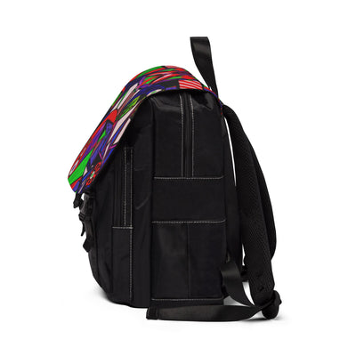 Warding Grid - Unisex Casual Shoulder Backpack