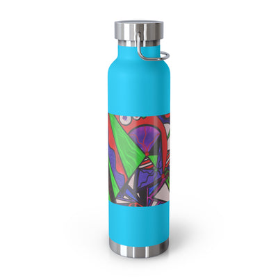 Warding Grid - Copper Vacuum Insulated Bottle, 22oz