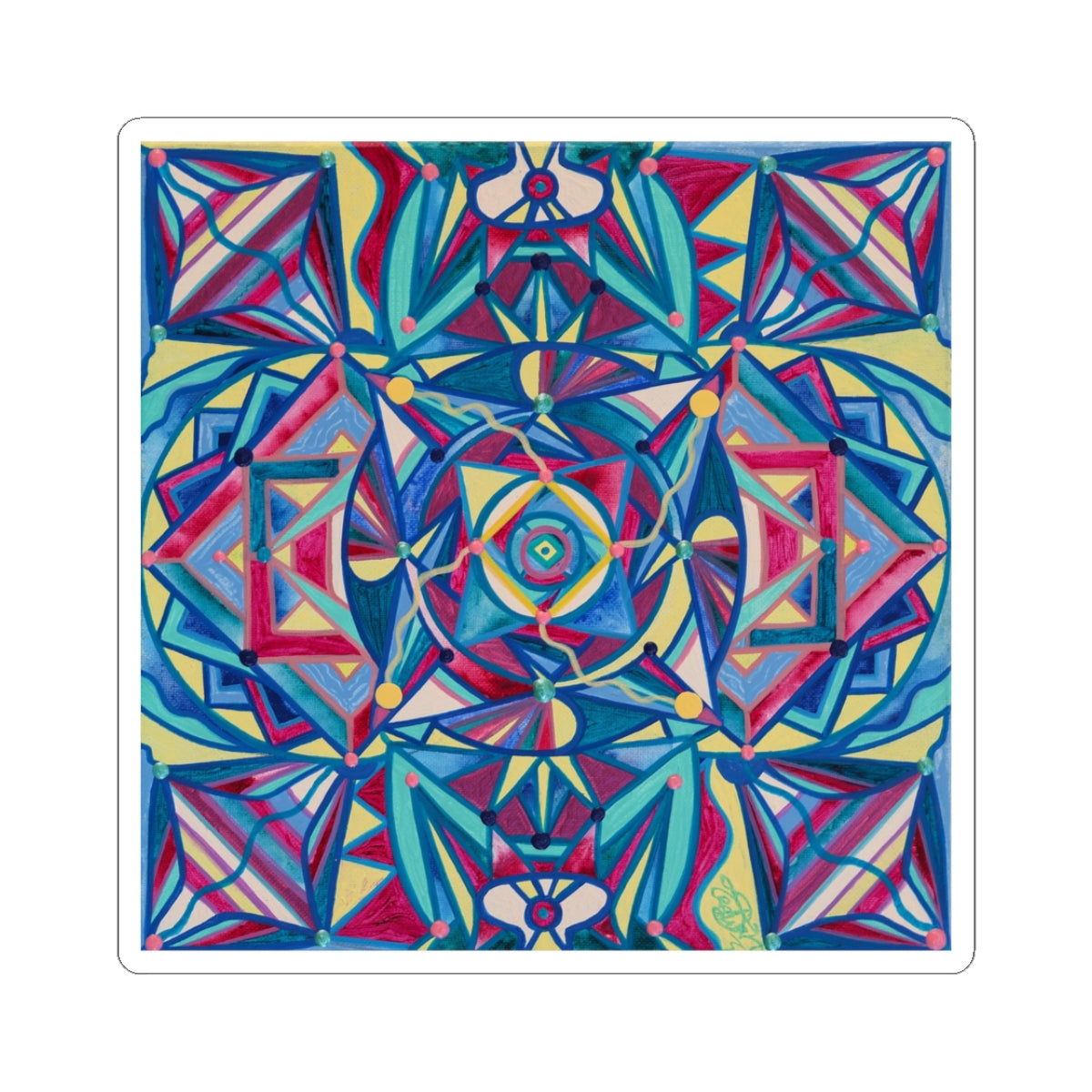 Betterment Grid - Square Stickers
