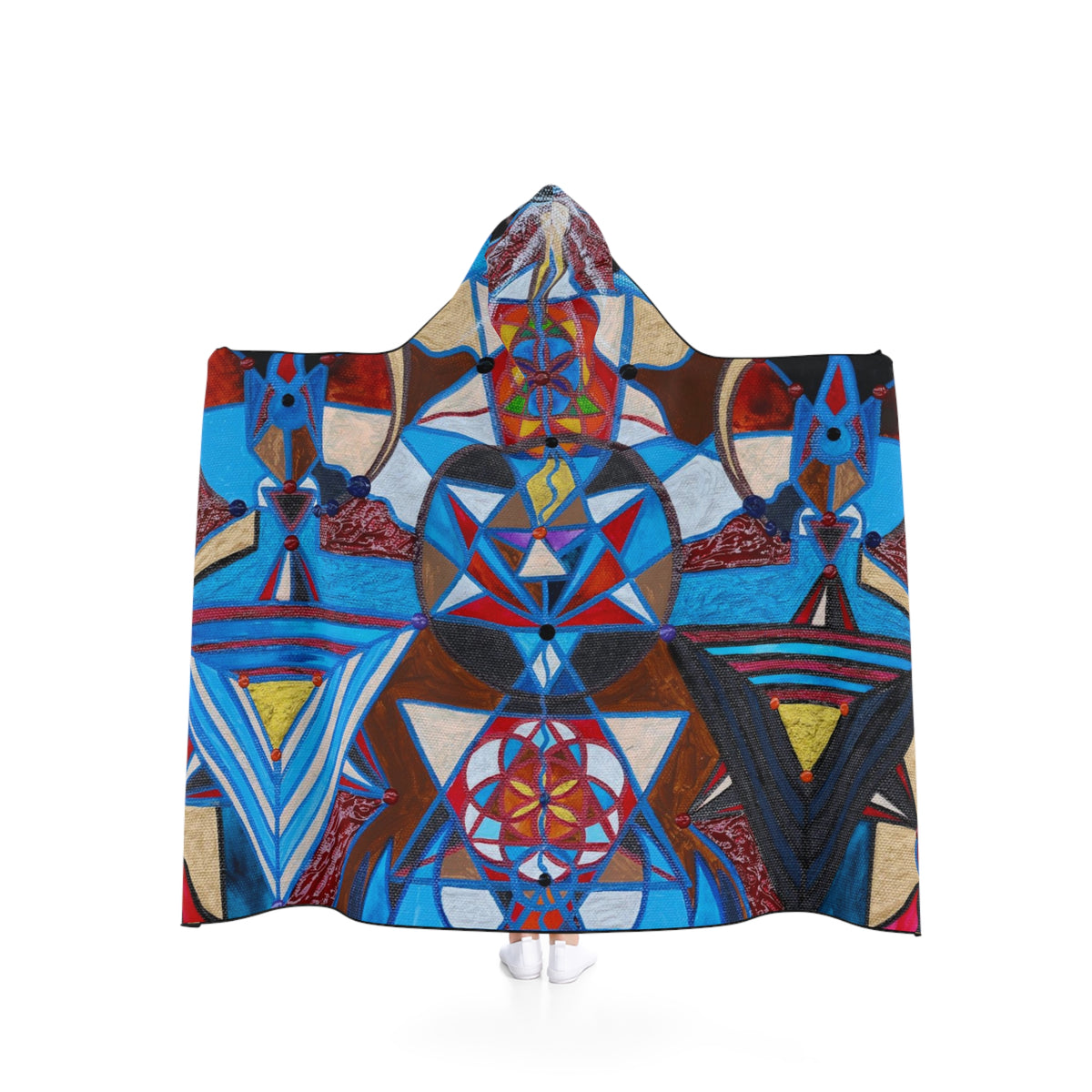 Enoch Consciousness - Hooded Blanket