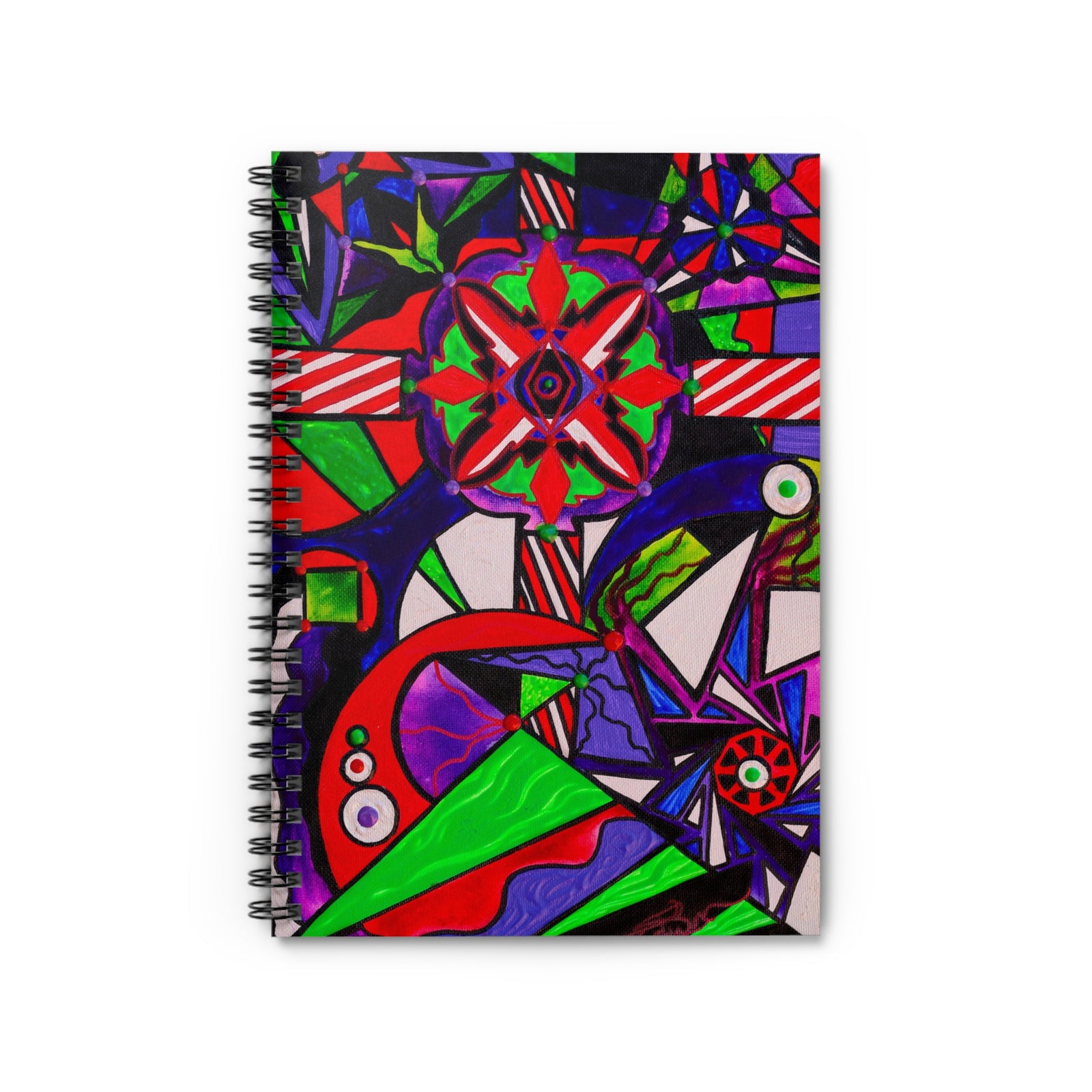 Warding Grid - Spiral Notebook - Ruled Line