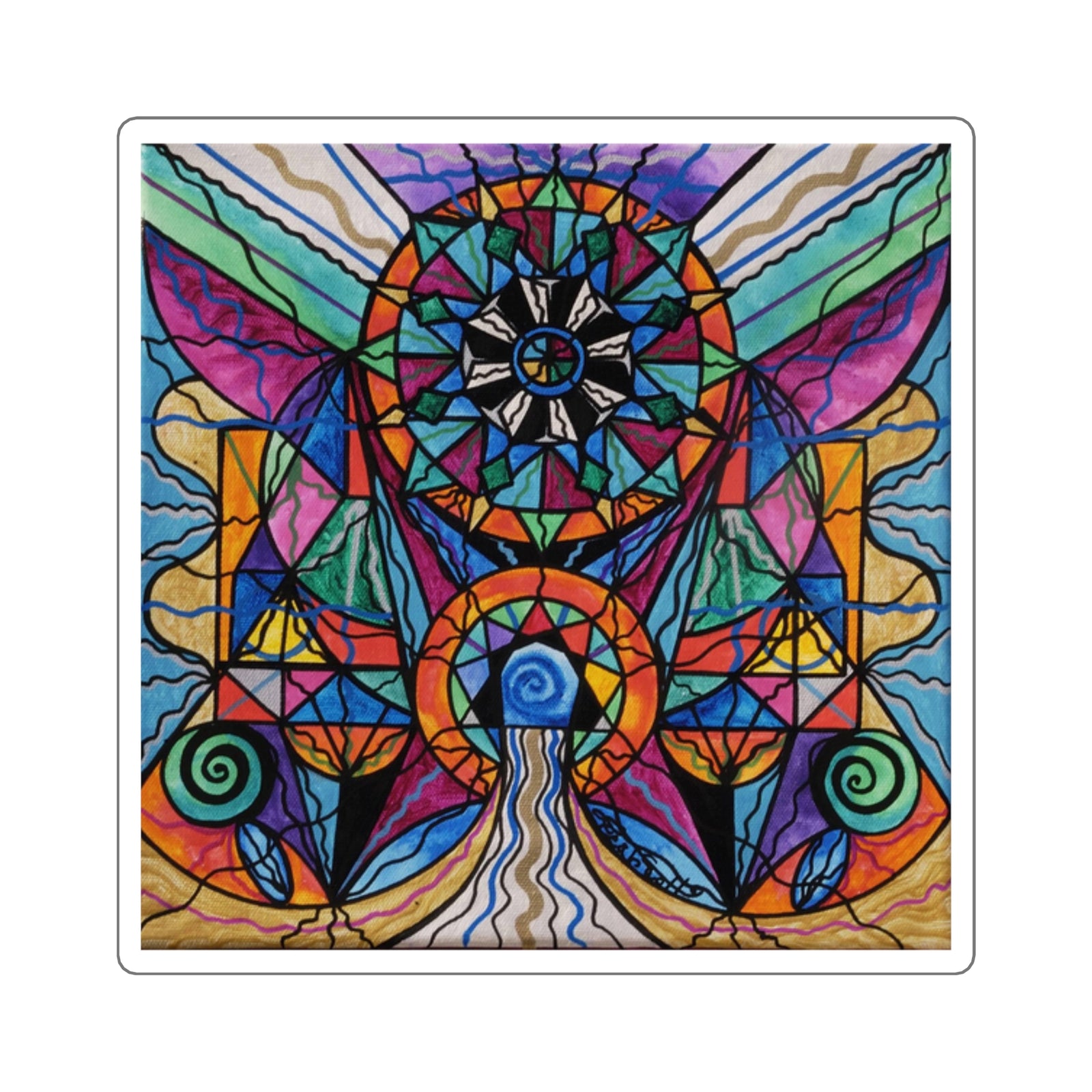Moving Beyond - Square Stickers