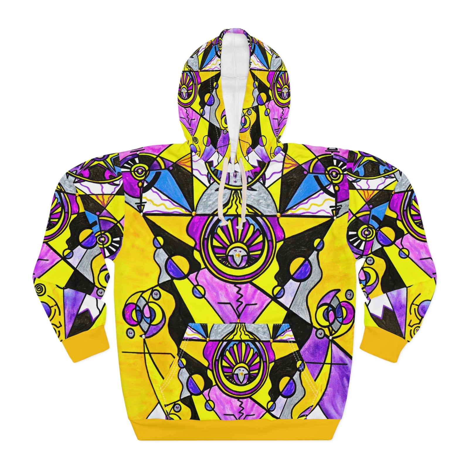 Arcturian Personal Truth Grid - AOP Unisex Pullover Hoodie