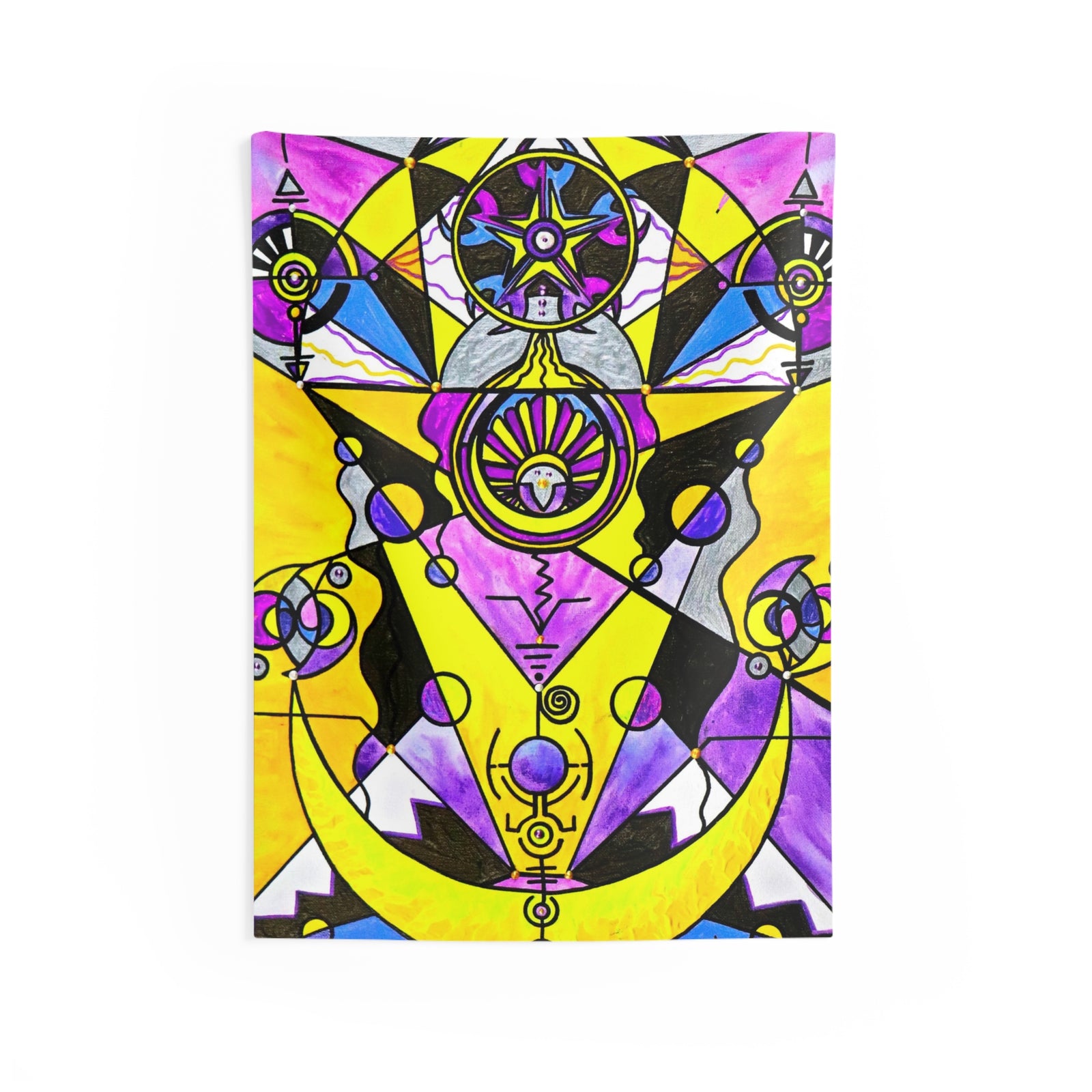 Arcturian Personal Truth Grid - Tapiserie pro vnitřní stěny