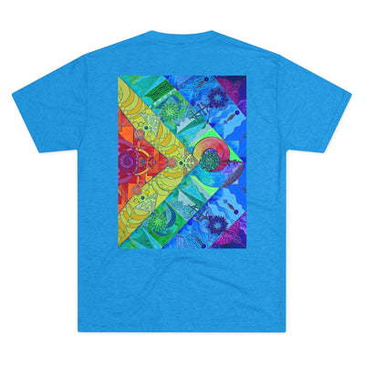 Expansion Pleiadian Lightwork Model - Men's Tri-Blend Crew Tee