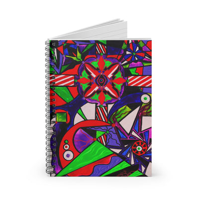 Warding Grid - Spiral Notebook - Ruled Line
