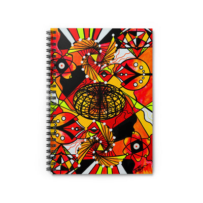 The Energy Builder - Spiral Notebook - Ruled Line