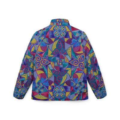 Harmony - Women’s Puffer Jacket (AOP)