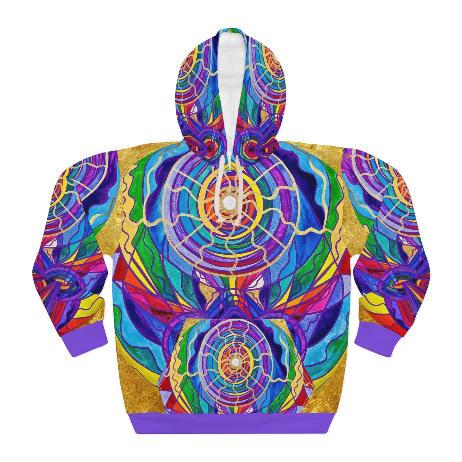 Raise Your Vibration - AOP Unisex Pullover Hoodie