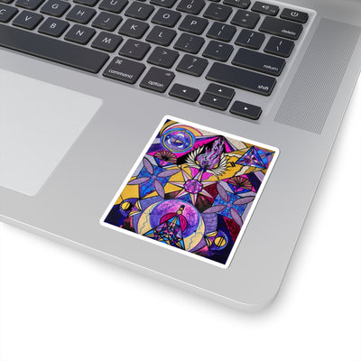 Saint Germain Consciousness - Square Stickers